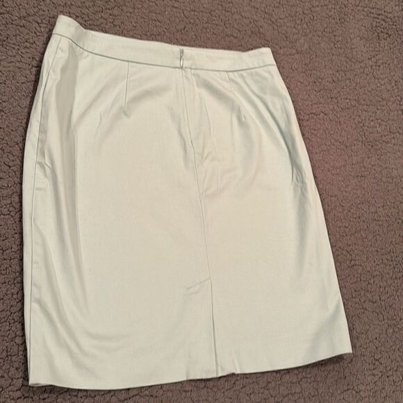 CAbi Mint Green Pencil Skirt Size 6 - Picture 6 of 7
